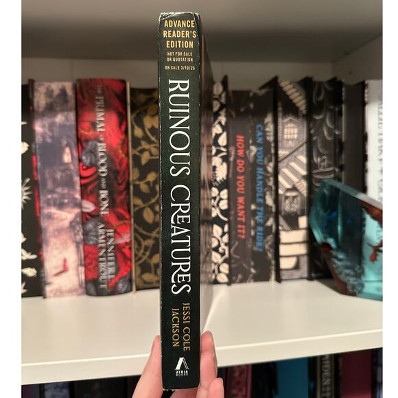 Ruinous Creatures By Jessi Cole Jackson ARC Paperback - Picture 2 of 8